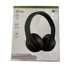 X Cell Cellular Accessories Headphones NWT Wireless Noise Cancelation NWB